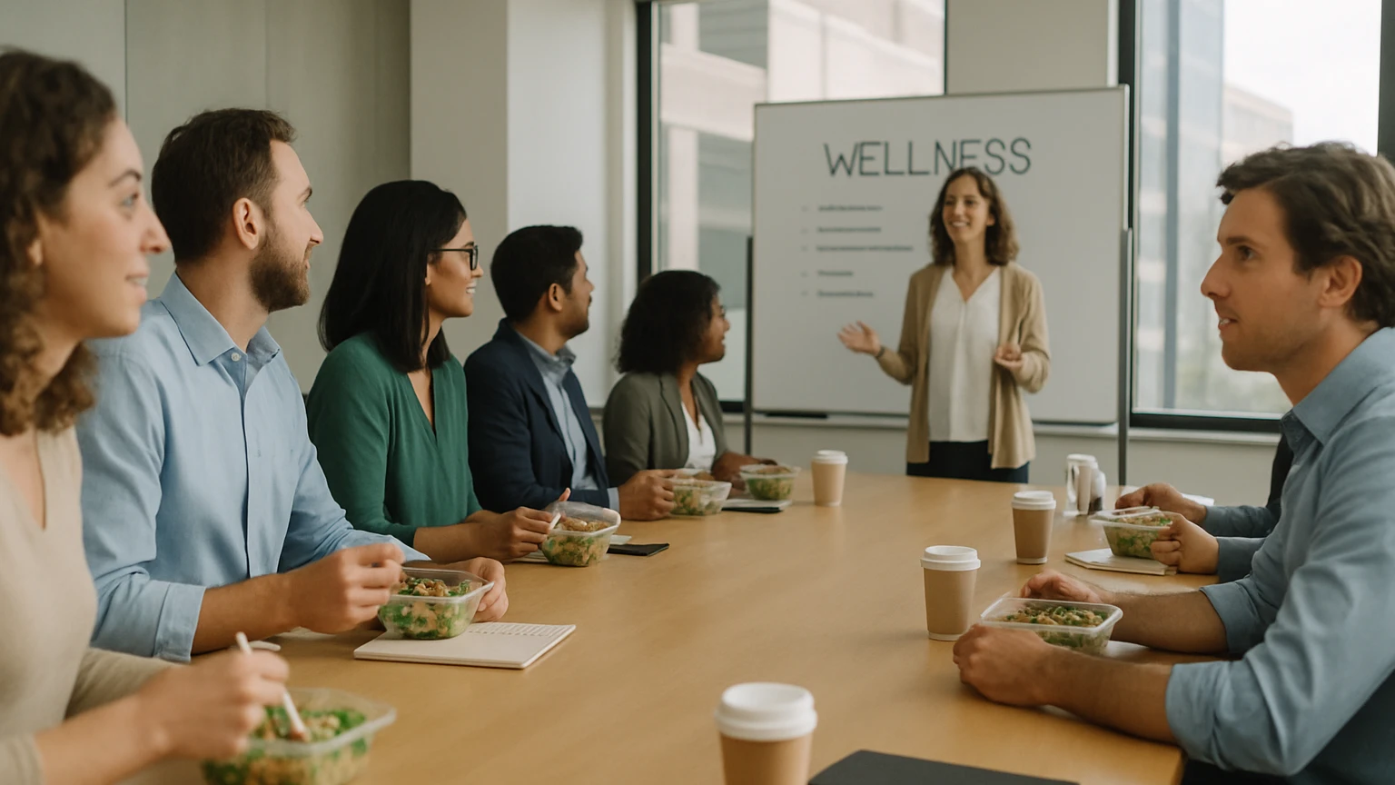 How to plan a lunch and learn wellness workshop your team will attend