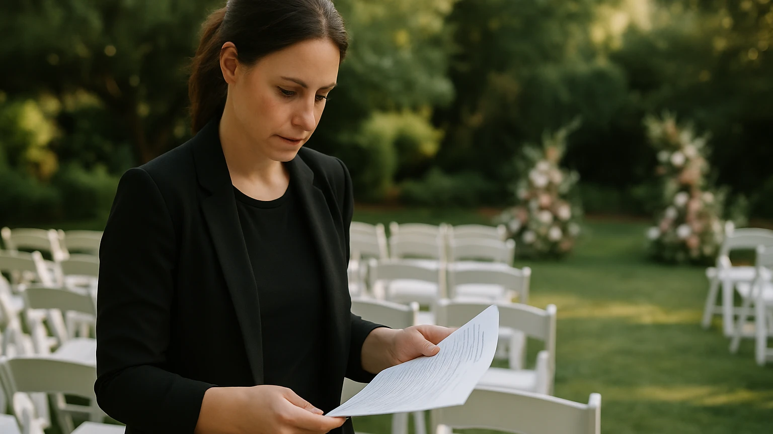 What does a wedding coordinator actually do?